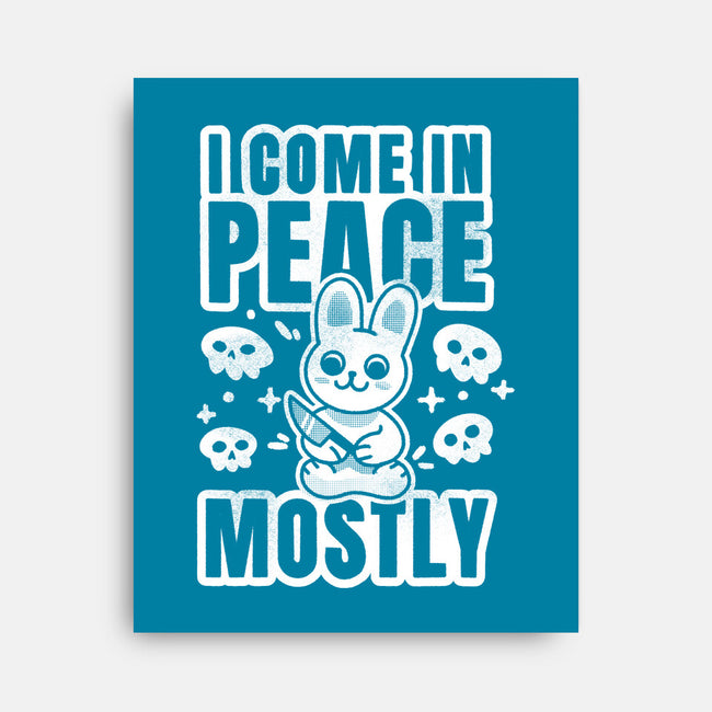 I Come In Peace Mostly-None-Stretched-Canvas-FunkVampire