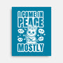 I Come In Peace Mostly-None-Stretched-Canvas-FunkVampire