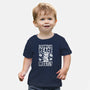 I Come In Peace Mostly-Baby-Basic-Tee-FunkVampire