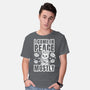 I Come In Peace Mostly-Mens-Basic-Tee-FunkVampire