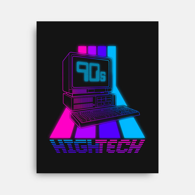 90s High Tech-None-Stretched-Canvas-Getsousa!