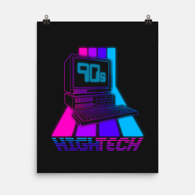 90s High Tech-None-Matte-Poster-Getsousa!