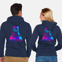 90s High Tech-Unisex-Zip-Up-Sweatshirt-Getsousa!