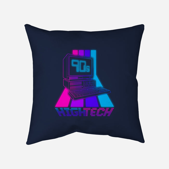 90s High Tech-None-Removable Cover w Insert-Throw Pillow-Getsousa!