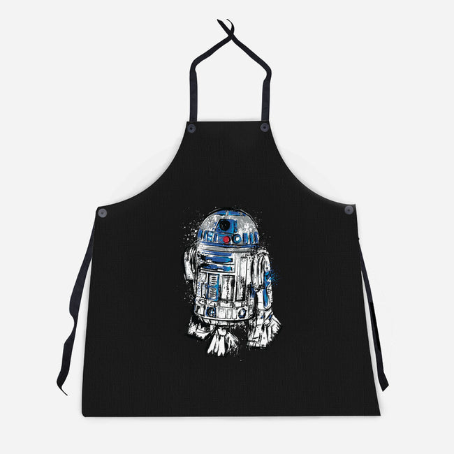 More Than A Droid-Unisex-Kitchen-Apron-DrMonekers