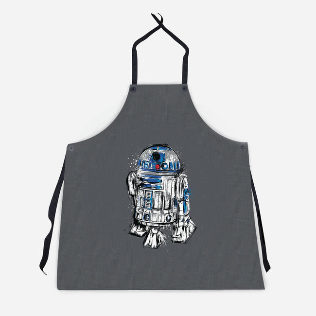 More Than A Droid-Unisex-Kitchen-Apron-DrMonekers