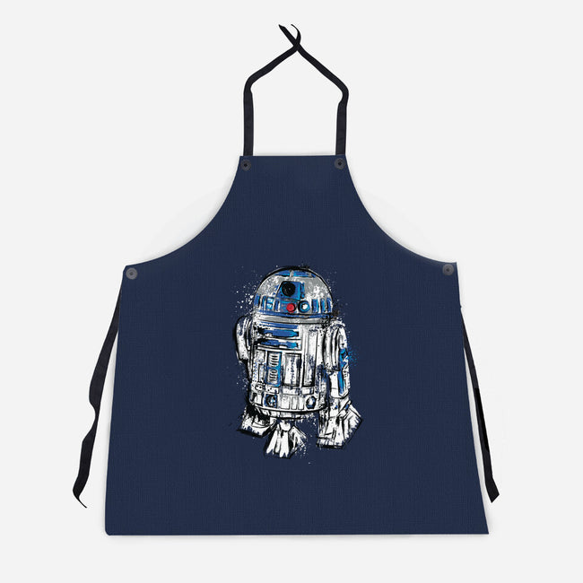 More Than A Droid-Unisex-Kitchen-Apron-DrMonekers