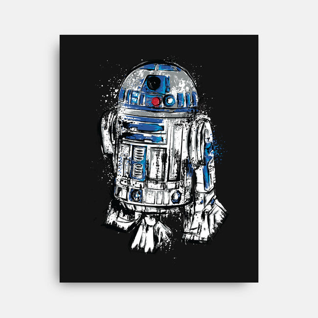 More Than A Droid-None-Stretched-Canvas-DrMonekers