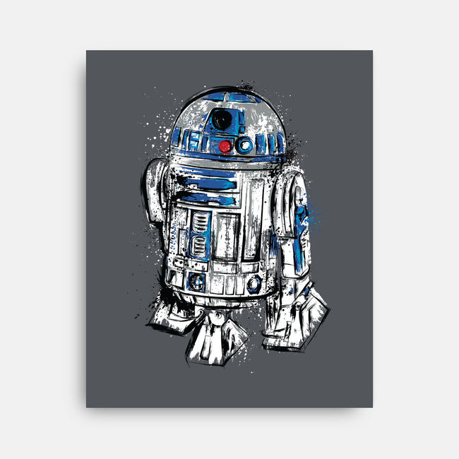 More Than A Droid-None-Stretched-Canvas-DrMonekers