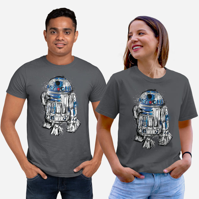 More Than A Droid-Unisex-Basic-Tee-DrMonekers