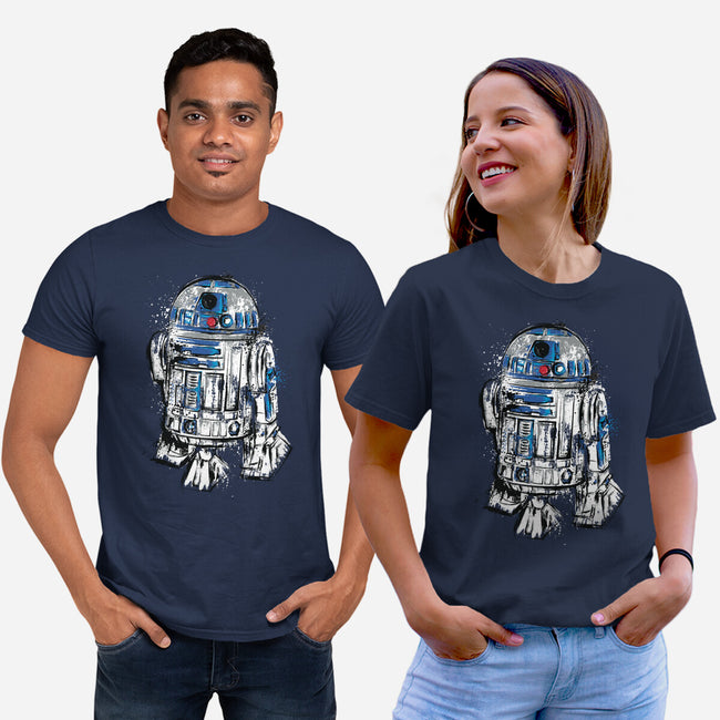 More Than A Droid-Unisex-Basic-Tee-DrMonekers