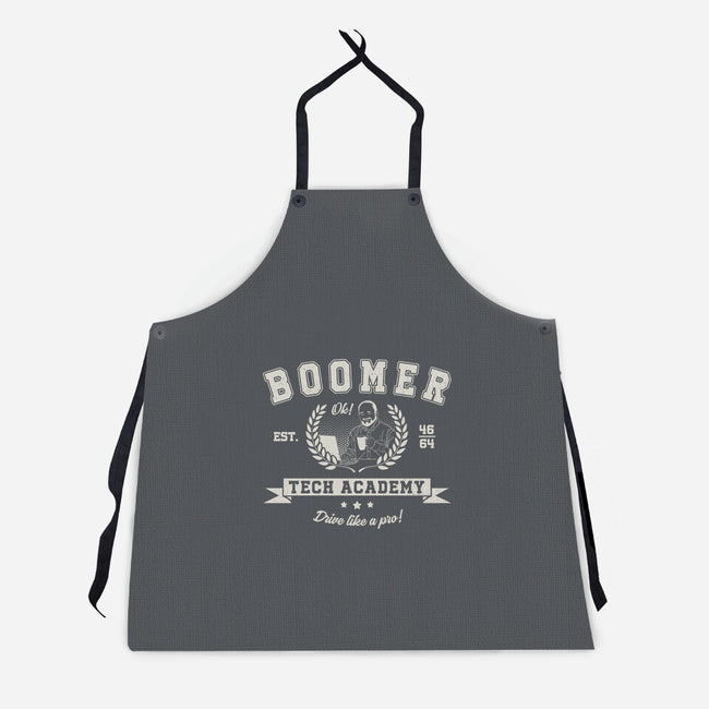 Boomer Tech Academy-Unisex-Kitchen-Apron-Getsousa!