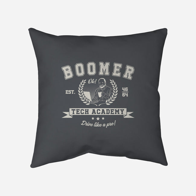 Boomer Tech Academy-None-Removable Cover w Insert-Throw Pillow-Getsousa!