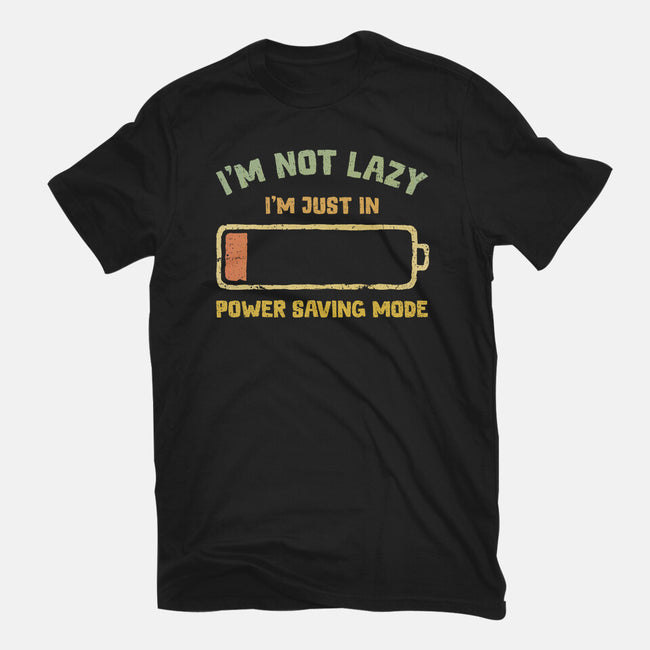 I'm In Power Saving Mode-Unisex-Basic-Tee-kg07