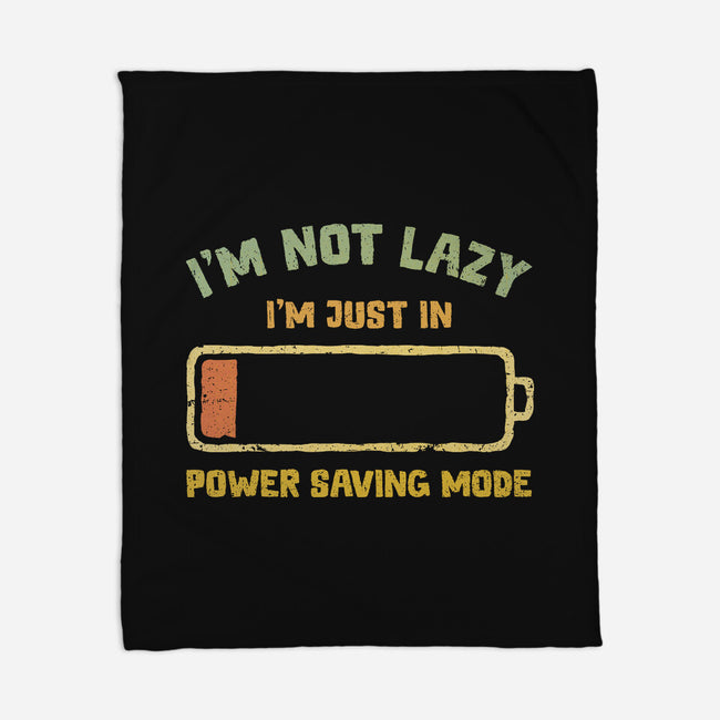 I'm In Power Saving Mode-None-Fleece-Blanket-kg07