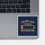 I'm In Power Saving Mode-None-Glossy-Sticker-kg07