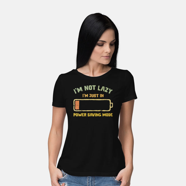 I'm In Power Saving Mode-Womens-Basic-Tee-kg07