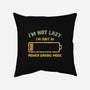 I'm In Power Saving Mode-None-Removable Cover w Insert-Throw Pillow-kg07