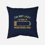 I'm In Power Saving Mode-None-Removable Cover w Insert-Throw Pillow-kg07