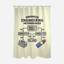 Advanced Engineering-None-Polyester-Shower Curtain-kg07