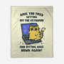 Certified IT Paw-fessional-None-Fleece-Blanket-kg07