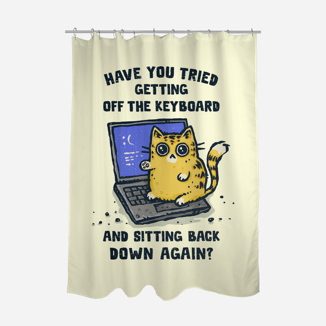Certified IT Paw-fessional-None-Polyester-Shower Curtain-kg07