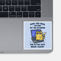 Certified IT Paw-fessional-None-Glossy-Sticker-kg07