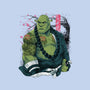 Samurai Ogre-None-Drawstring-Bag-Bruno Mota