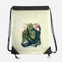 Samurai Ogre-None-Drawstring-Bag-Bruno Mota