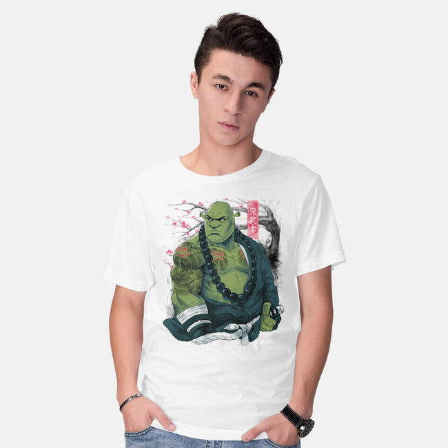Samurai Ogre-Mens-Basic-Tee-Bruno Mota