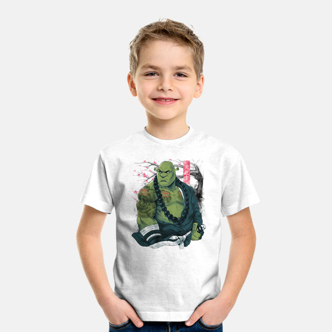 Samurai Ogre-Youth-Basic-Tee-Bruno Mota
