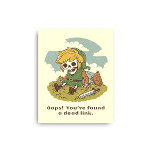 Dead Link Error