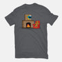 Hunted Monster-Unisex-Basic-Tee-jasesa