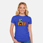 Hunted Monster-Womens-Fitted-Tee-jasesa