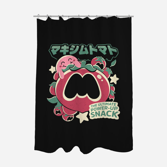 Power Snack-None-Polyester-Shower Curtain-estudiofitas