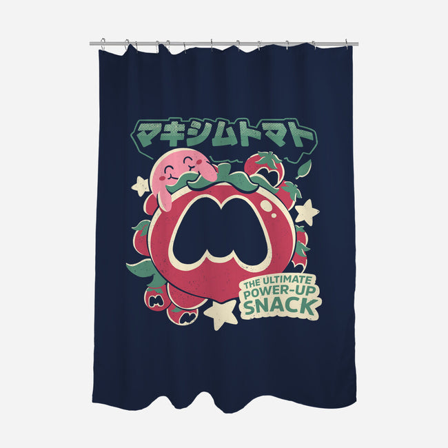 Power Snack-None-Polyester-Shower Curtain-estudiofitas