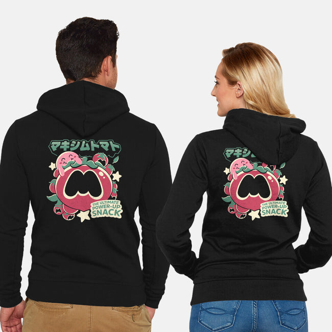 Power Snack-Unisex-Zip-Up-Sweatshirt-estudiofitas