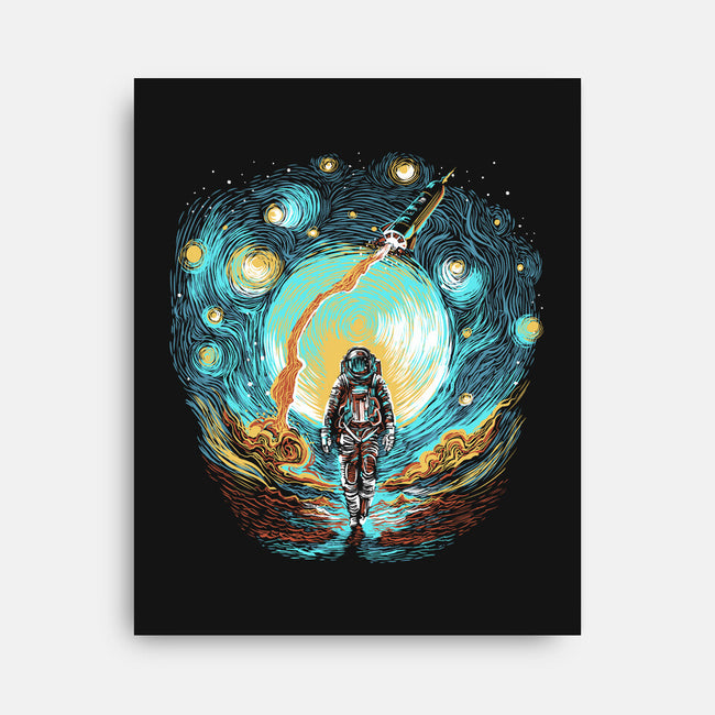 Starry Walk-None-Stretched-Canvas-zascanauta