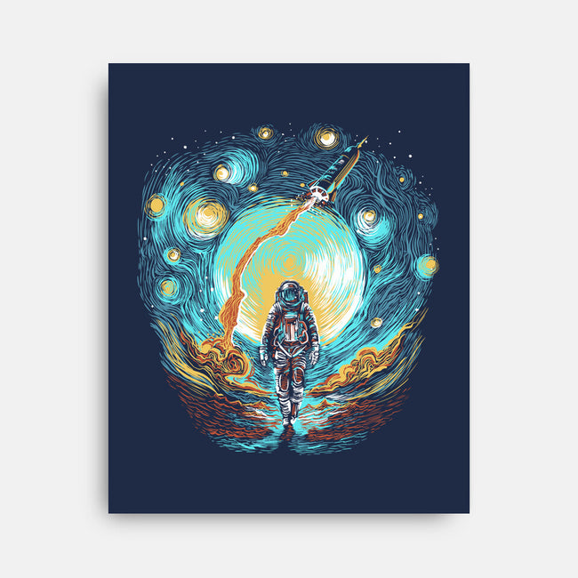 Starry Walk-None-Stretched-Canvas-zascanauta