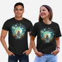 Starry Walk-Unisex-Basic-Tee-zascanauta