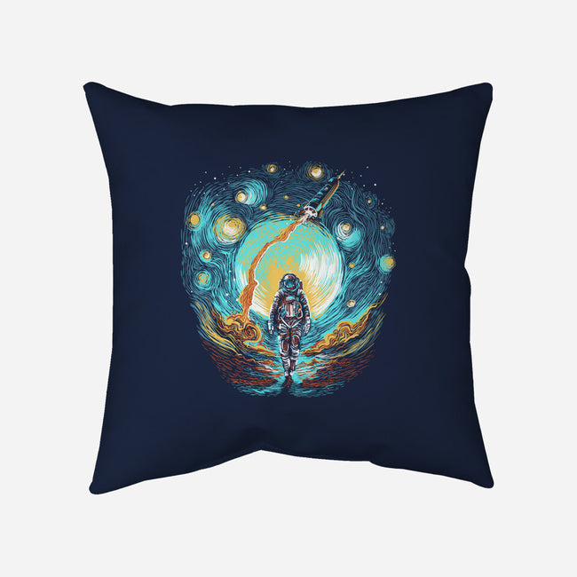Starry Walk-None-Removable Cover w Insert-Throw Pillow-zascanauta