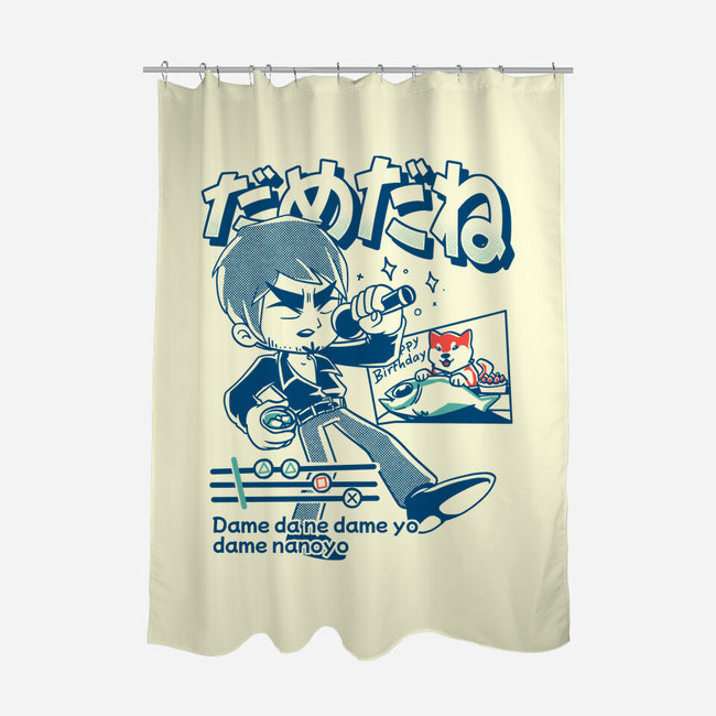 Baka Mitai Infinite-None-Polyester-Shower Curtain-estudiofitas