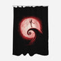 Red Nightmare-None-Polyester-Shower Curtain-teesgeex