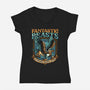 Advanced Riding Class-Womens-V-Neck-Tee-momma_gorilla