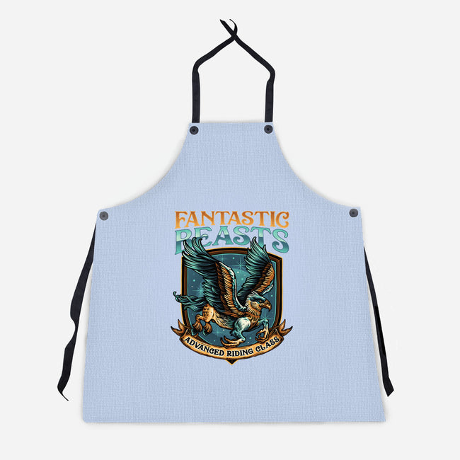 Advanced Riding Class-Unisex-Kitchen-Apron-momma_gorilla