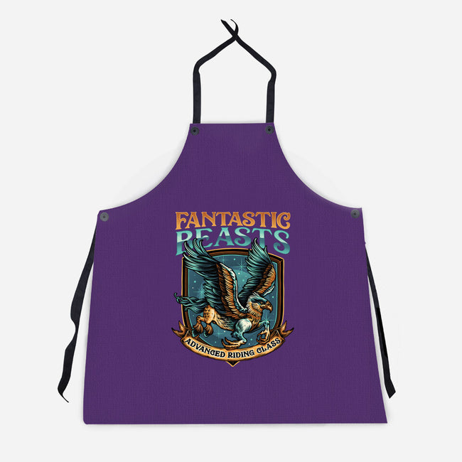 Advanced Riding Class-Unisex-Kitchen-Apron-momma_gorilla