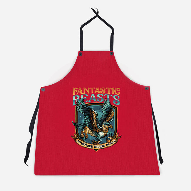Advanced Riding Class-Unisex-Kitchen-Apron-momma_gorilla