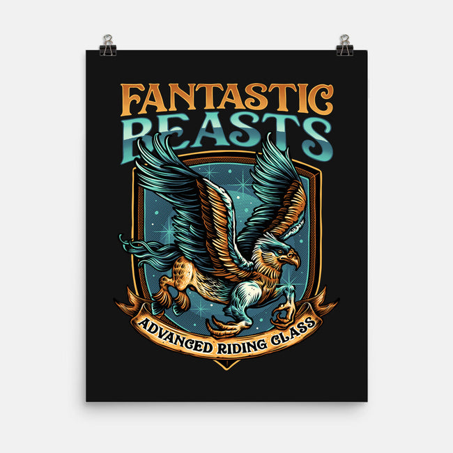Advanced Riding Class-None-Matte-Poster-momma_gorilla