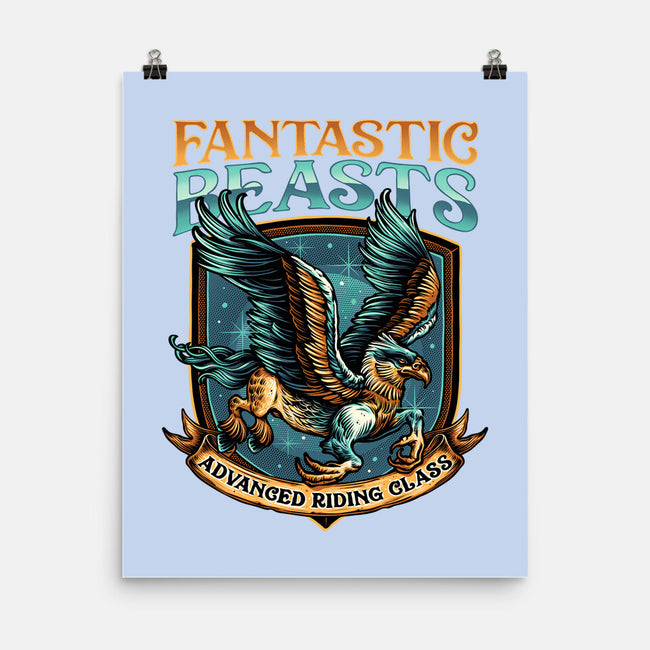 Advanced Riding Class-None-Matte-Poster-momma_gorilla