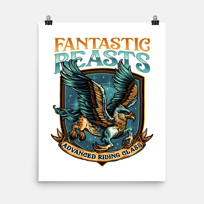 Advanced Riding Class-None-Matte-Poster-momma_gorilla
